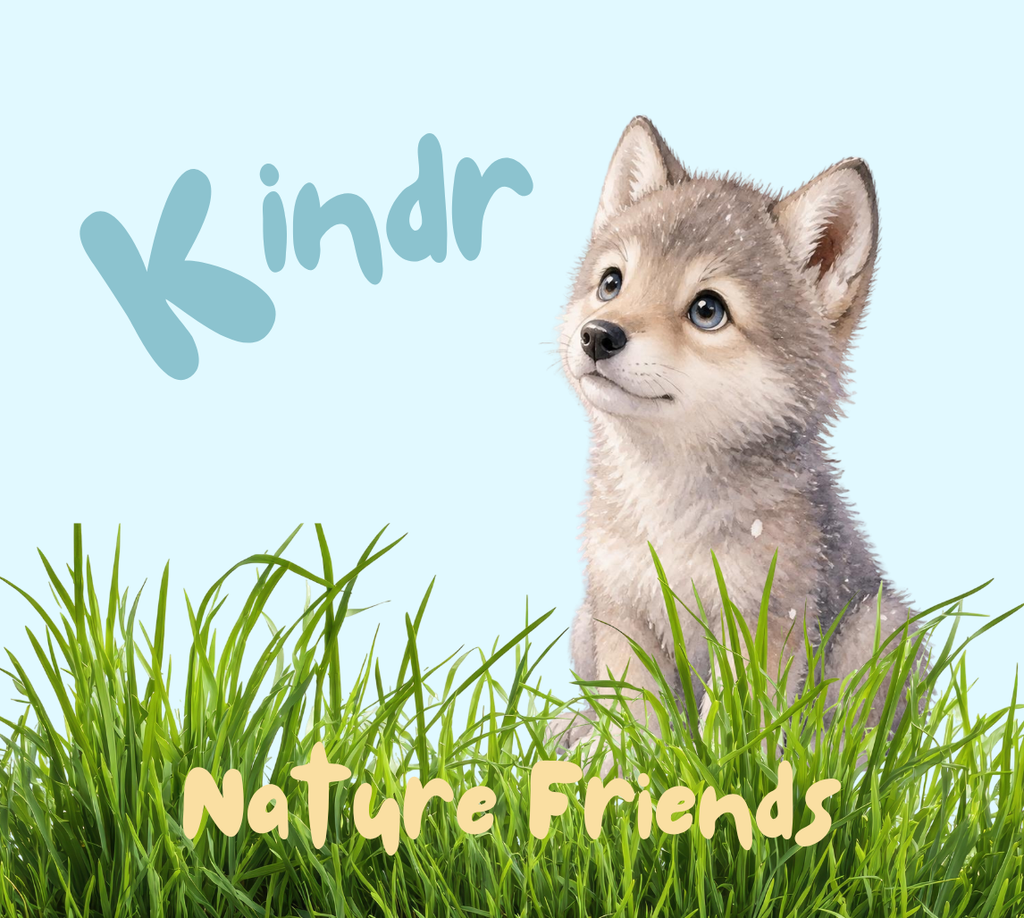 Kindr - Nature Friends - Onesie - Baby Wolf