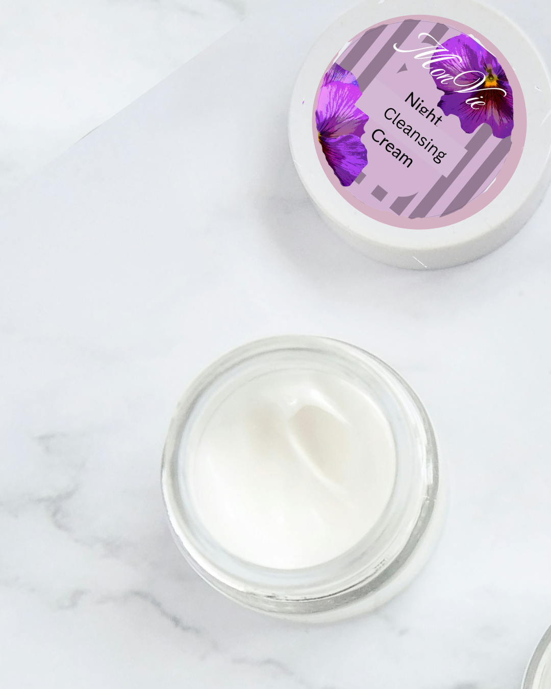 MonVie - Night Cleansing Cream - All Natural with Plant Extracts -60 ML