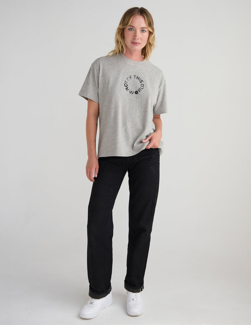 Not of This World Beige Unisex Tee