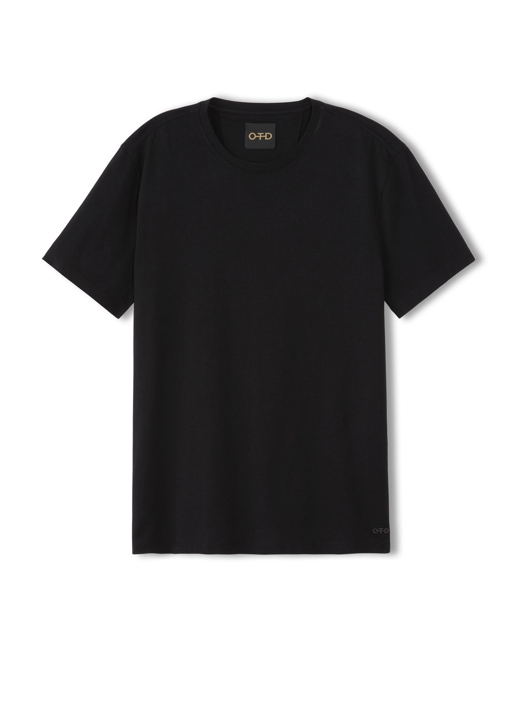 Crewneck Knit Tee (Black)