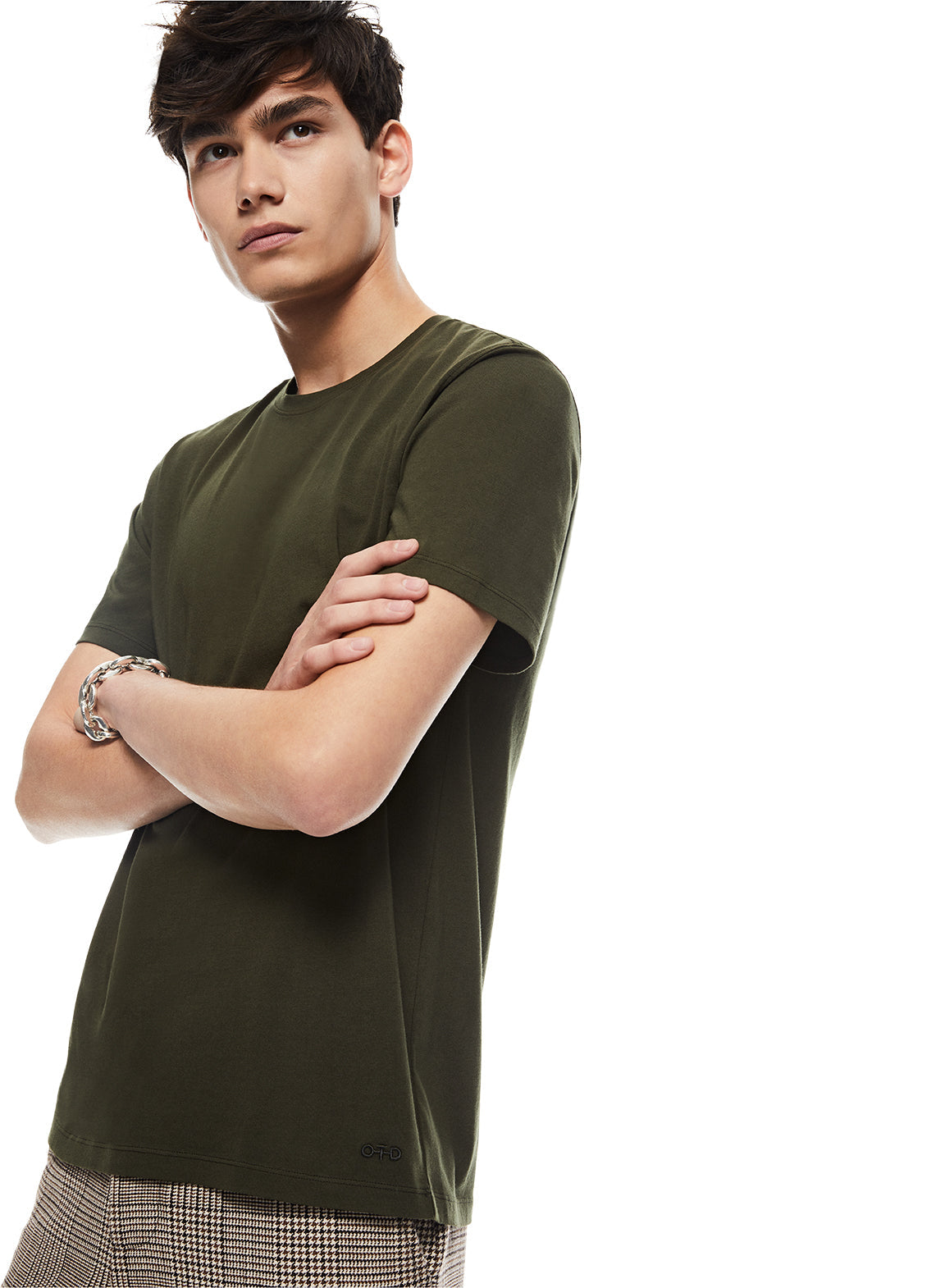 Cotton-Jersey Tee (Olive)