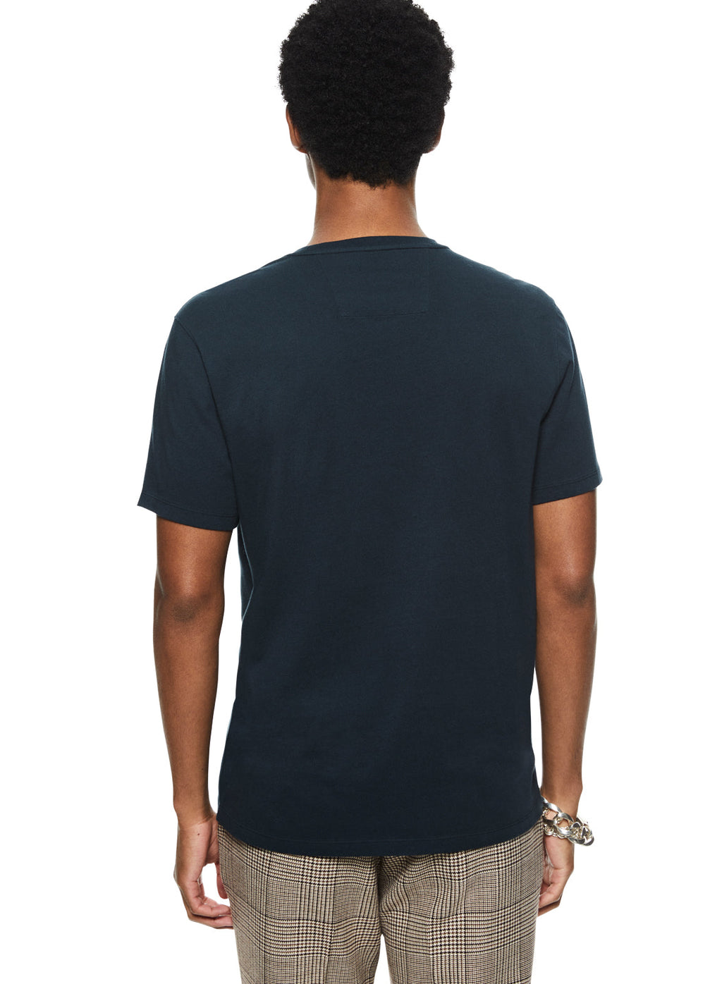 Cotton-Jersey Tee (Marine Blue)