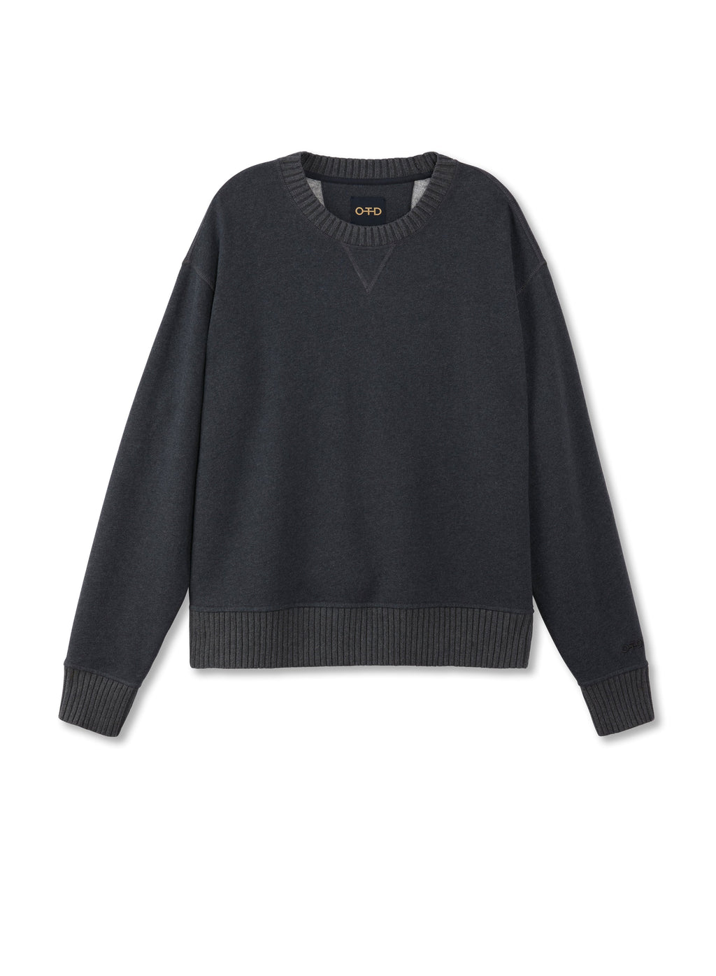 French Terry Sweatshirt (Charcoal Heather)