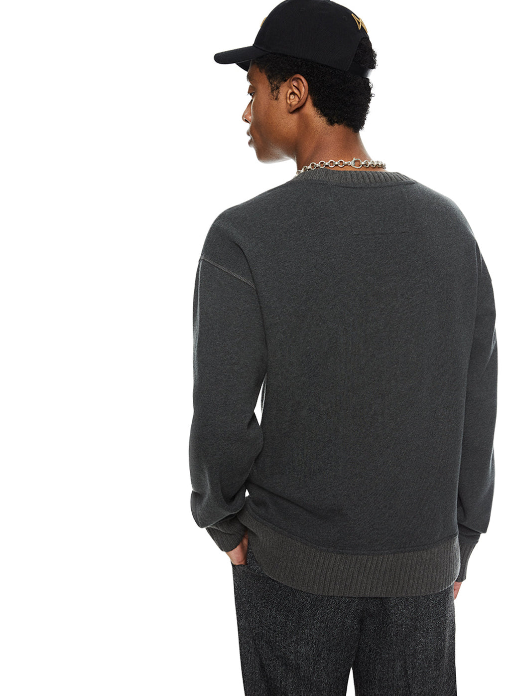 French Terry Sweatshirt (Charcoal Heather)