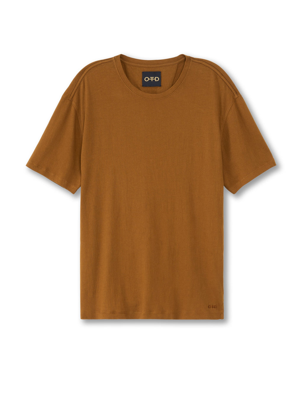 Crewneck Knit Tee (Copper)
