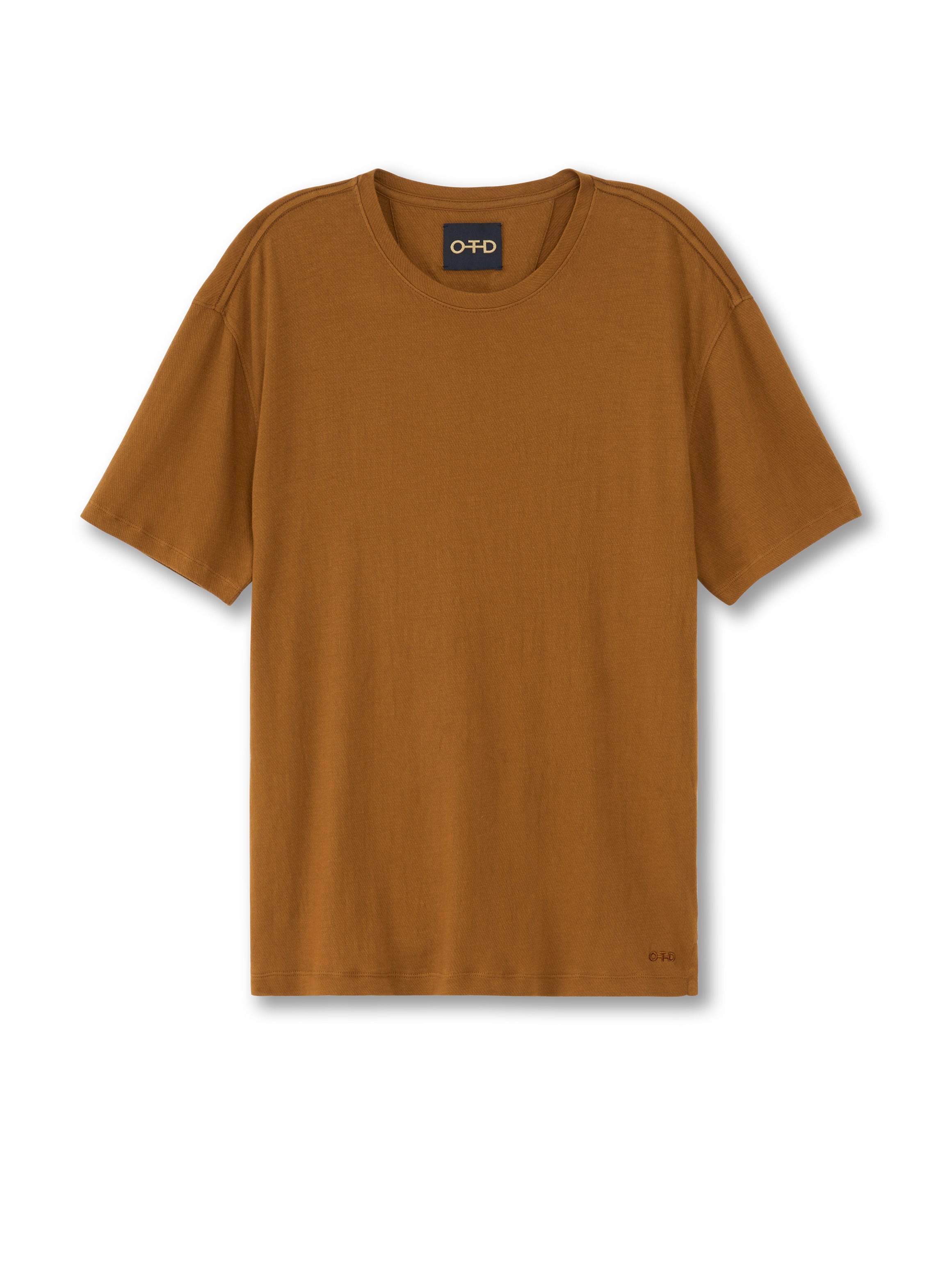 Crewneck Knit Tee (Copper)