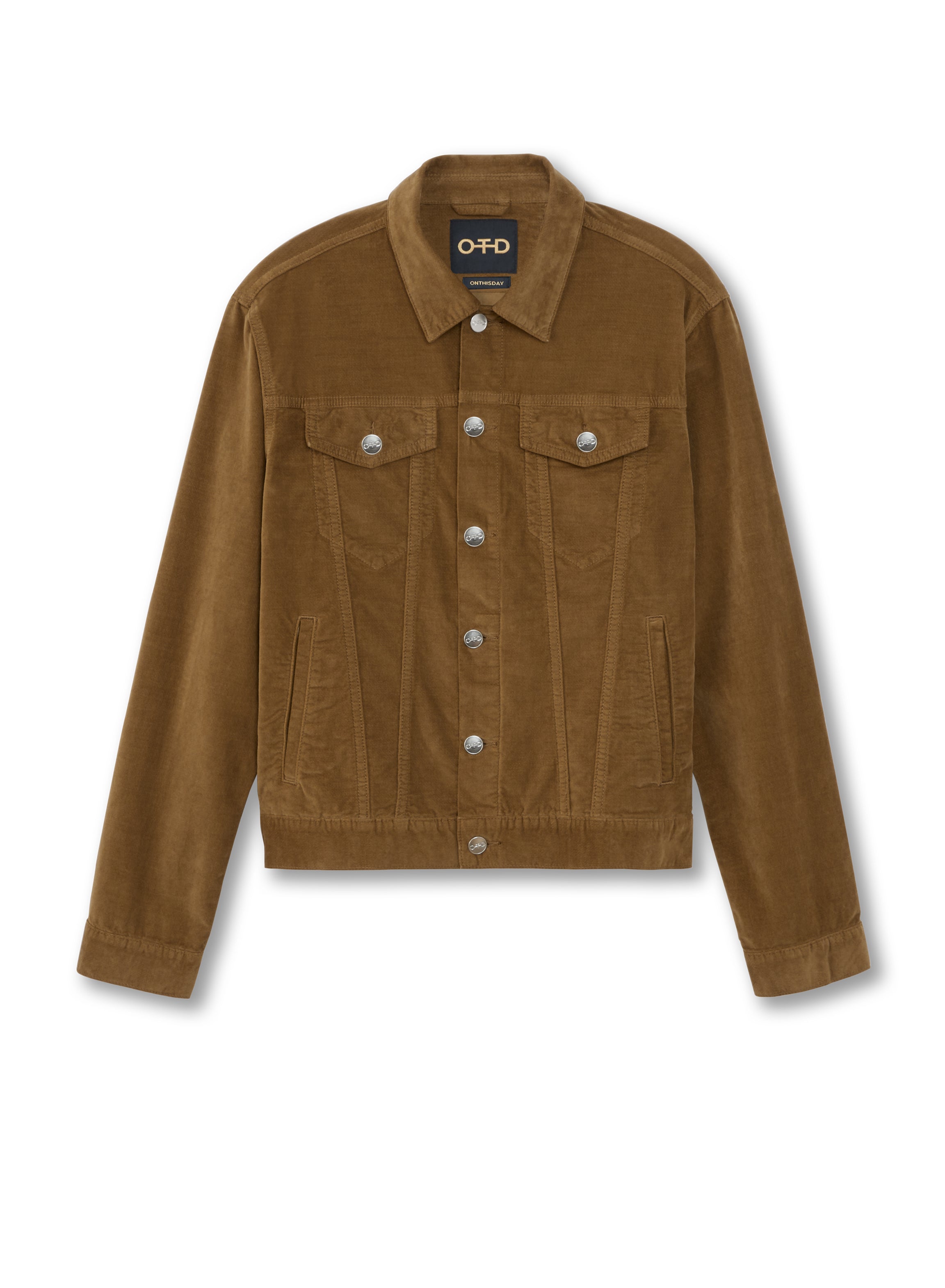 Stretch Velvet Jean Jacket