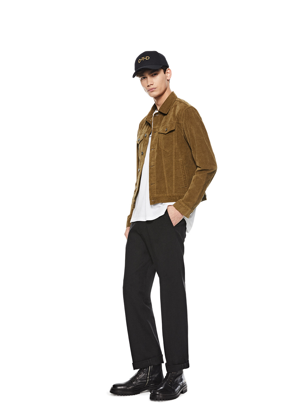 Stretch Velvet Jean Jacket