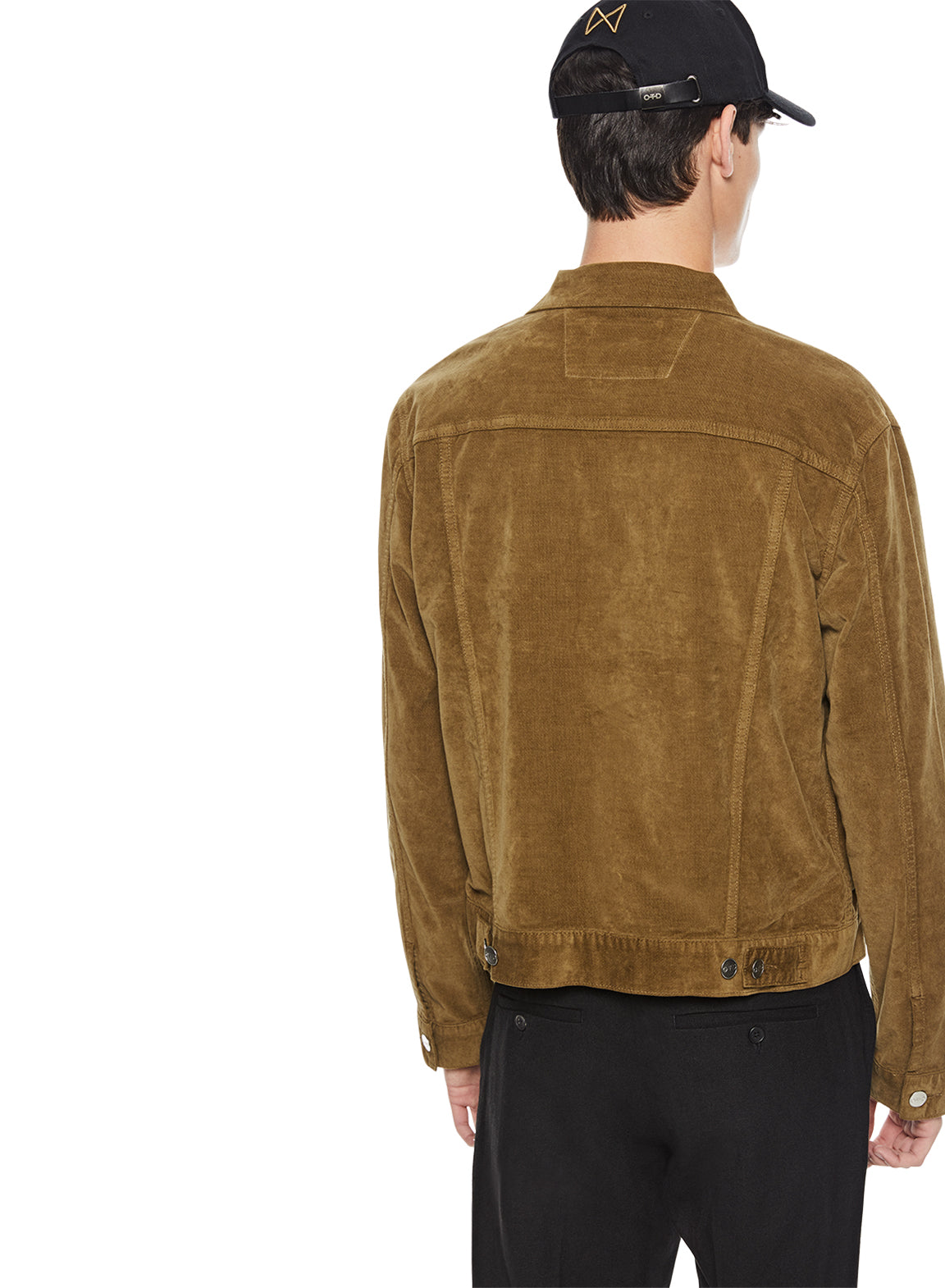 Stretch Velvet Jean Jacket