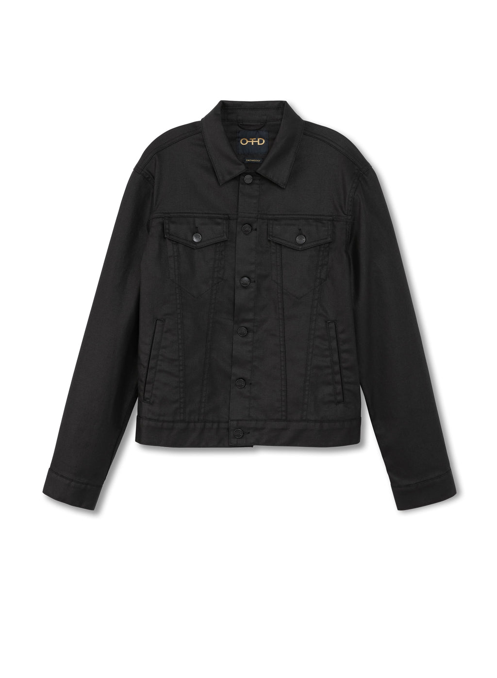 Coated Jean Jacket