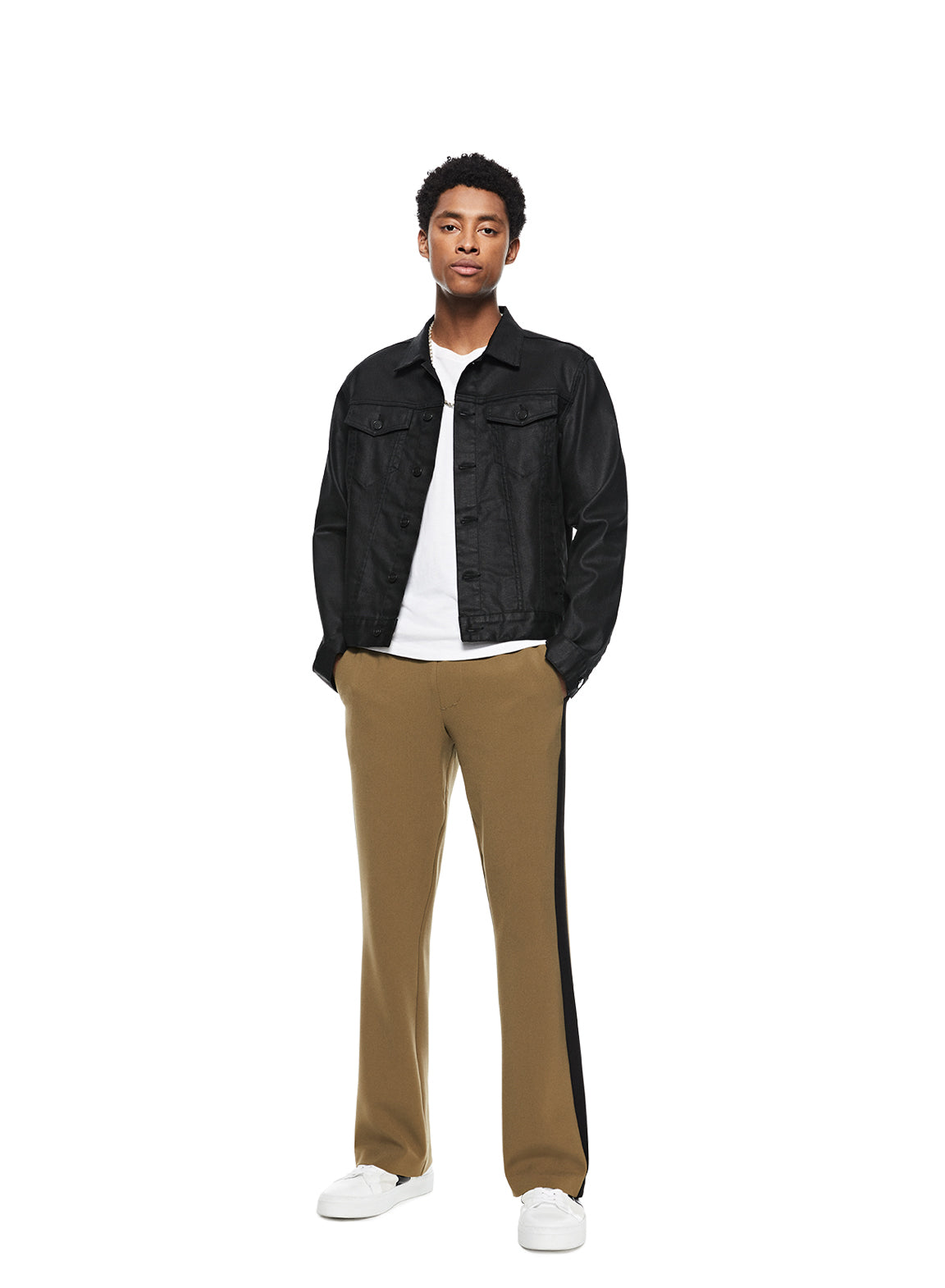 Coated Jean Jacket
