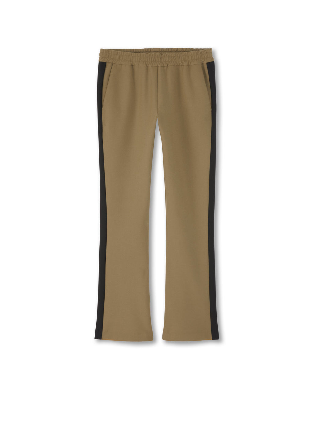 Flare Leg Track Pant (Khaki)