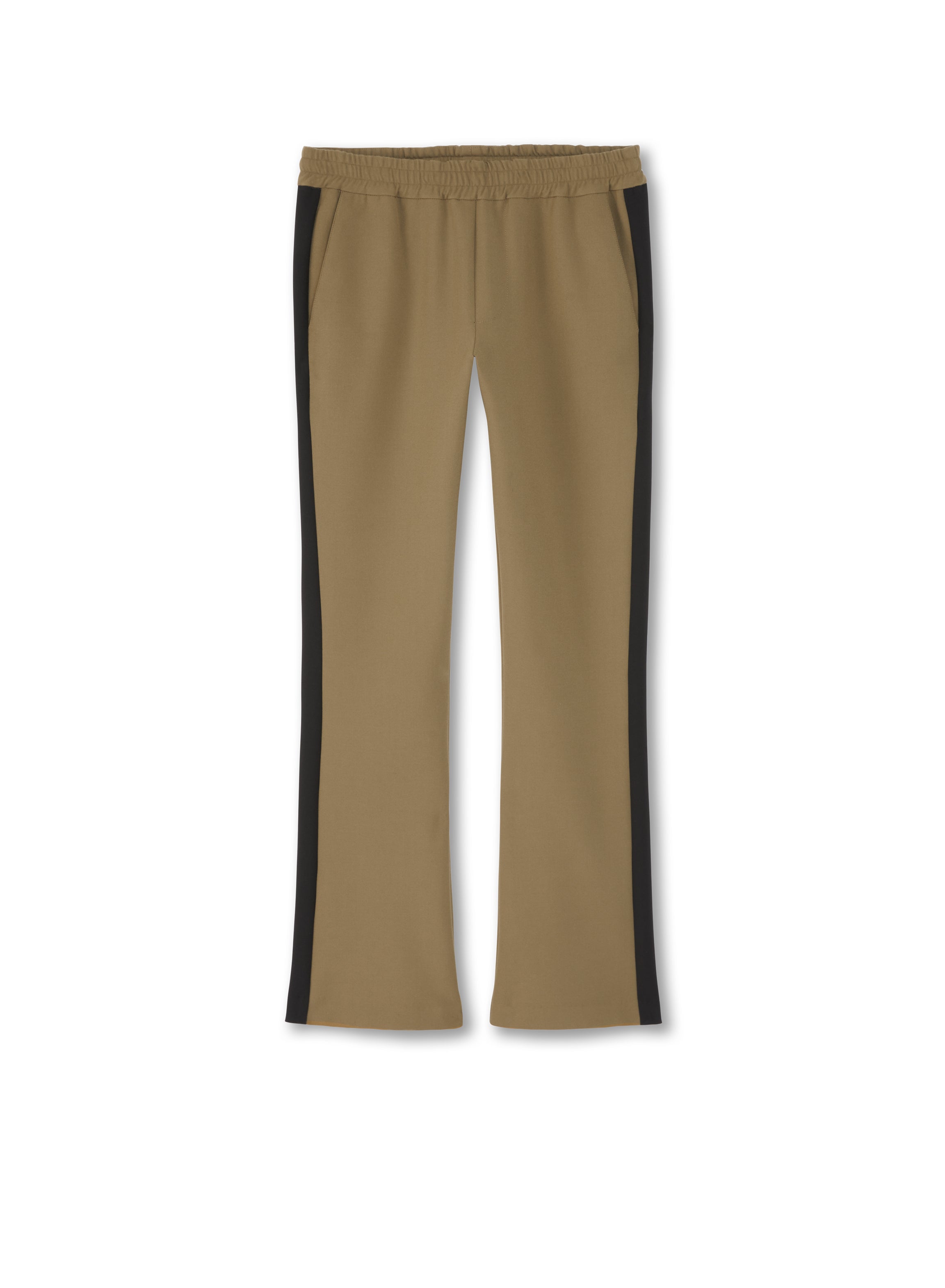 Flare Leg Track Pant (Khaki)