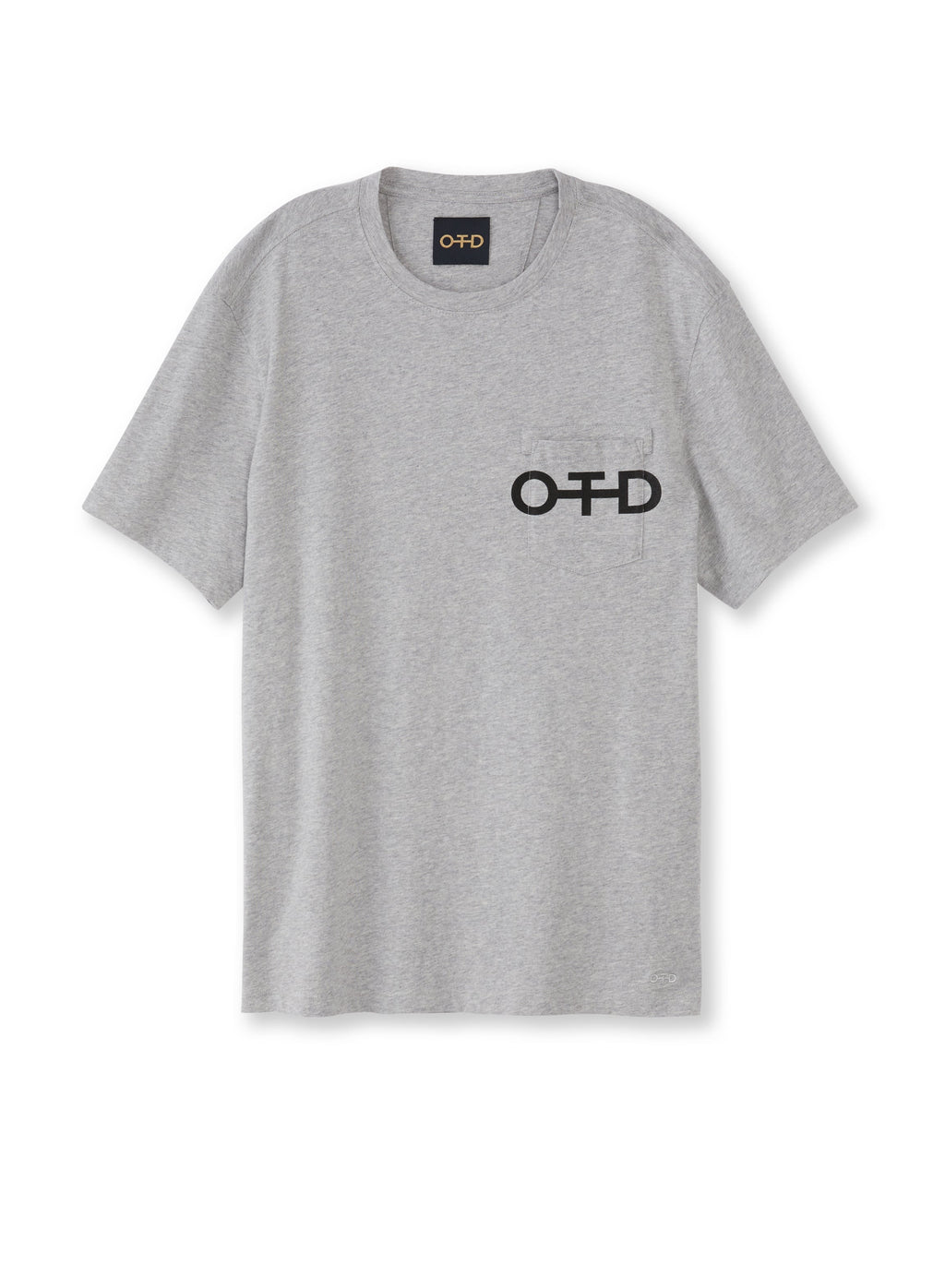 Graphic OTD Pocket Tee (Grey Heather)