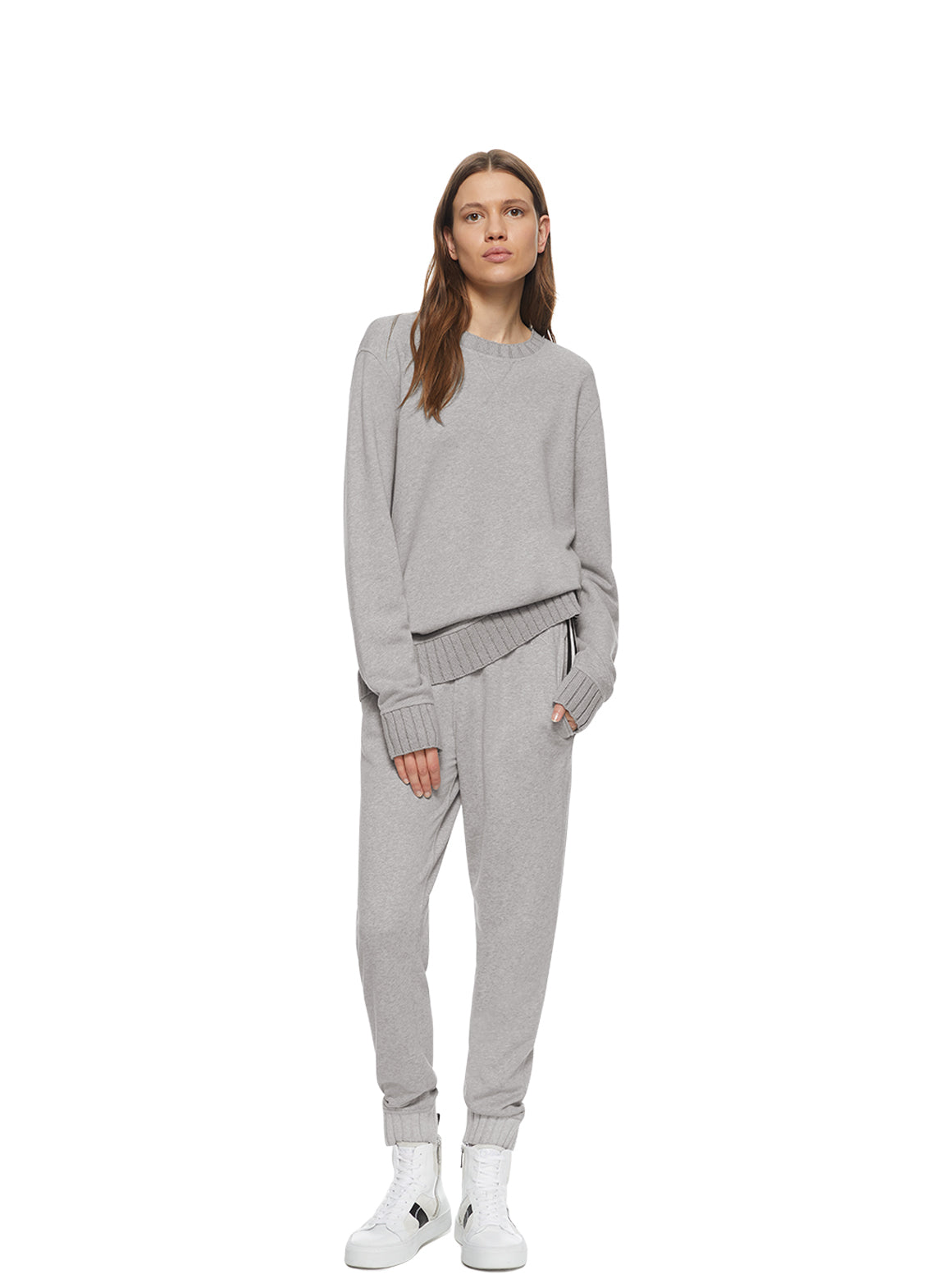 Signature Crewneck Sweatshirt (Grey Heather)