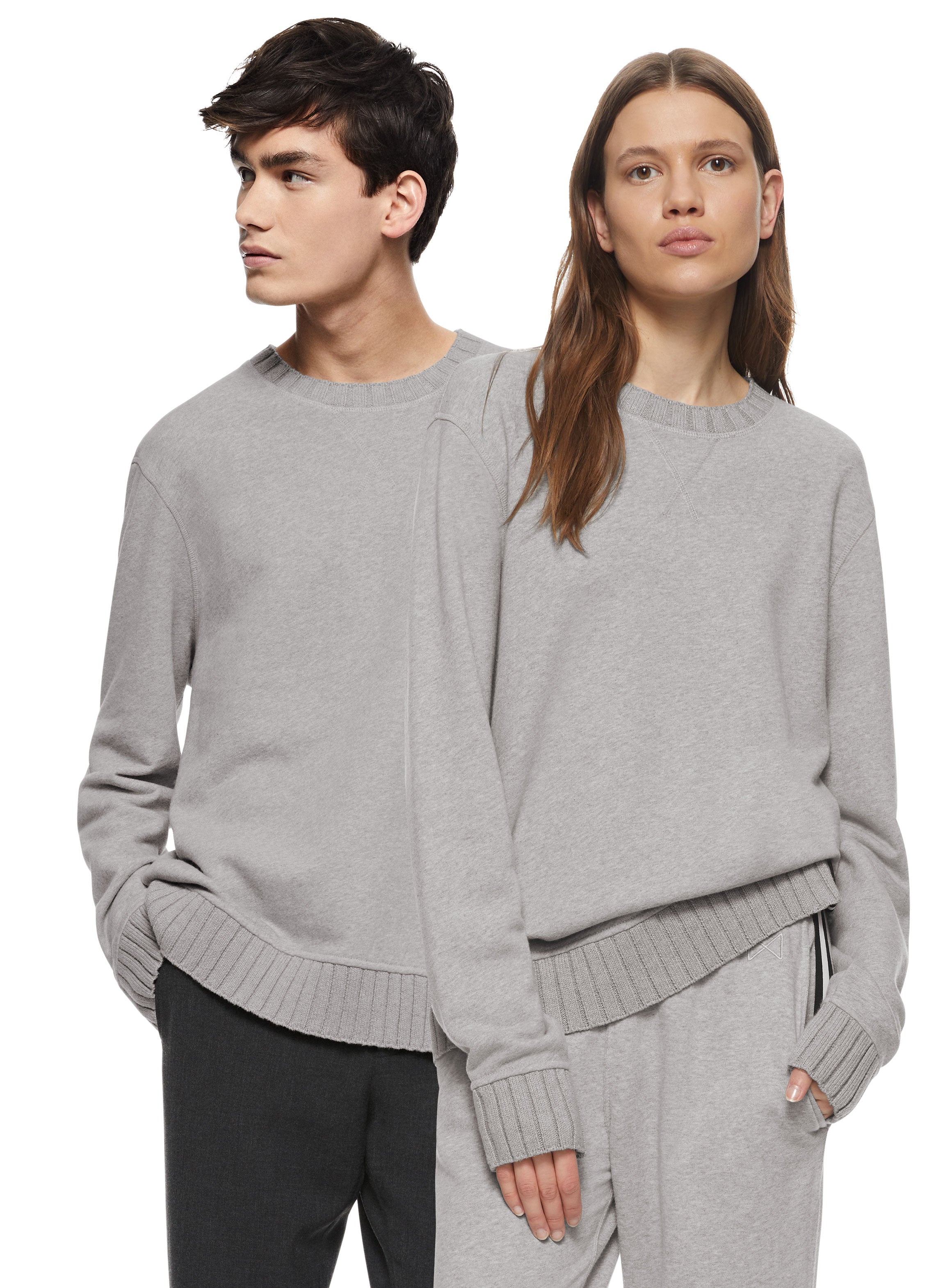 Signature Crewneck Sweatshirt (Grey Heather)