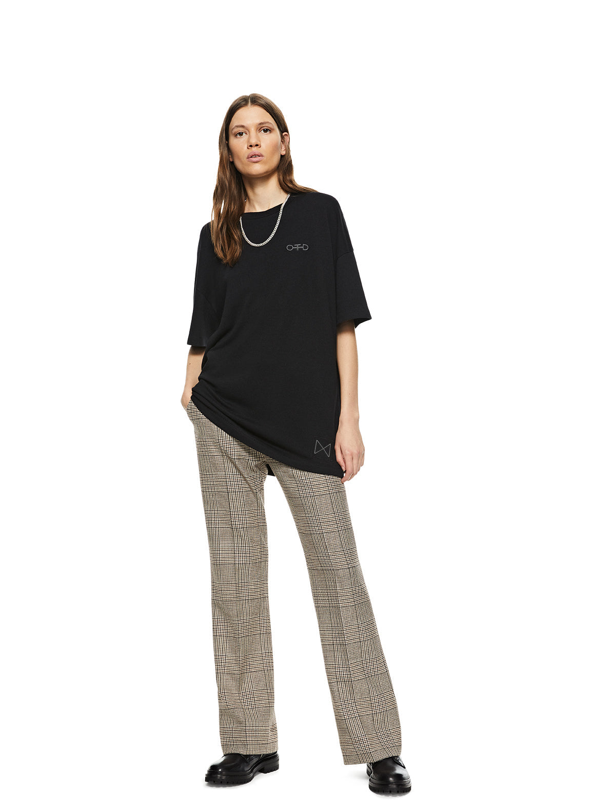 Oversized Crewneck Tee (Black)