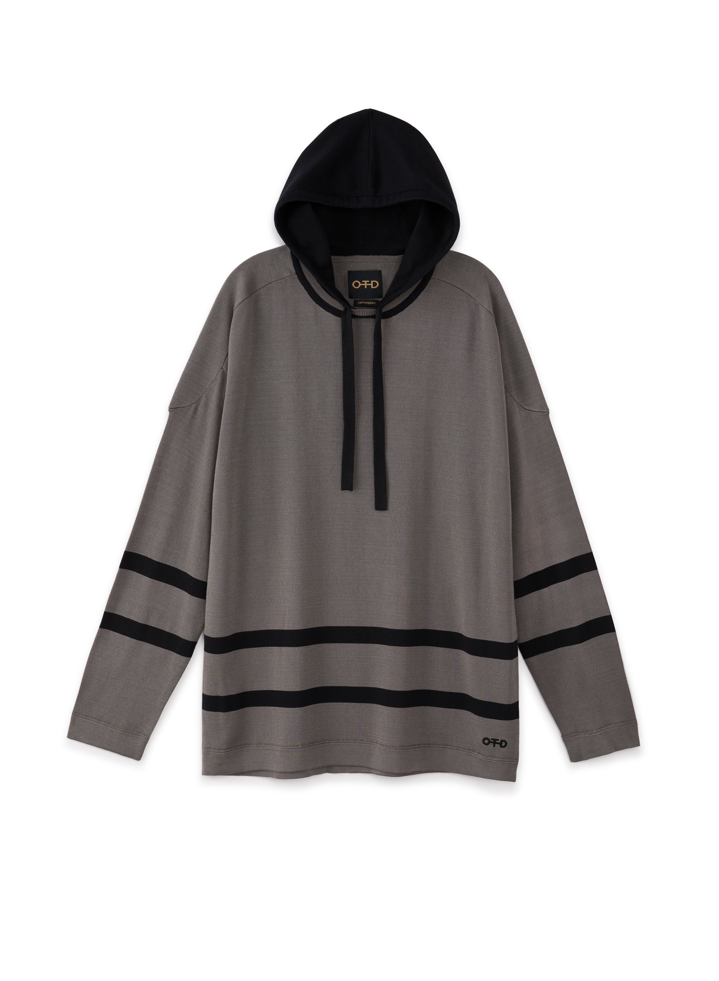 Oversized Hockey Sweater (Grey)
