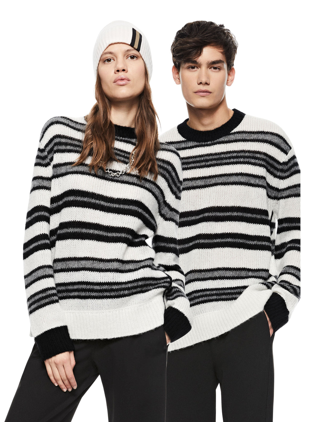 Alpaca Blend Crewneck Sweater