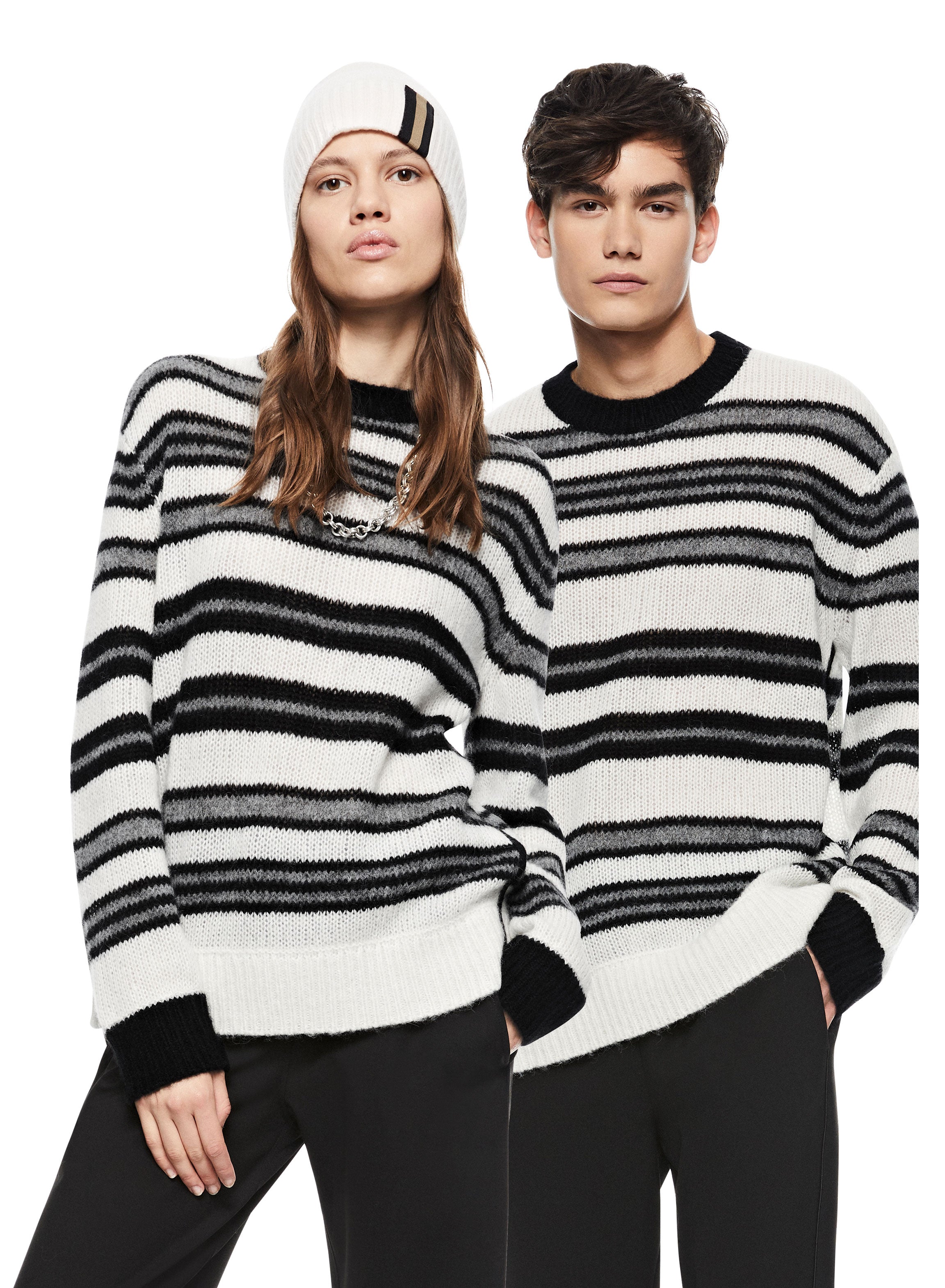 Alpaca Blend Crewneck Sweater