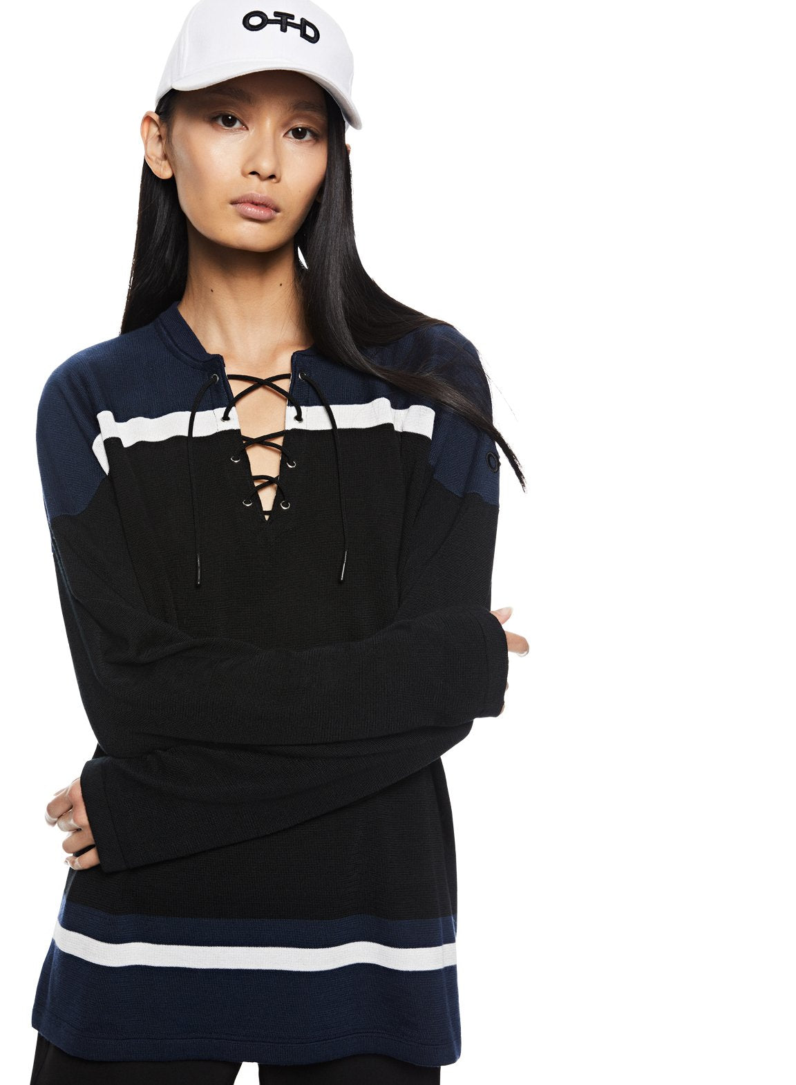 Lace-up Hockey Sweater