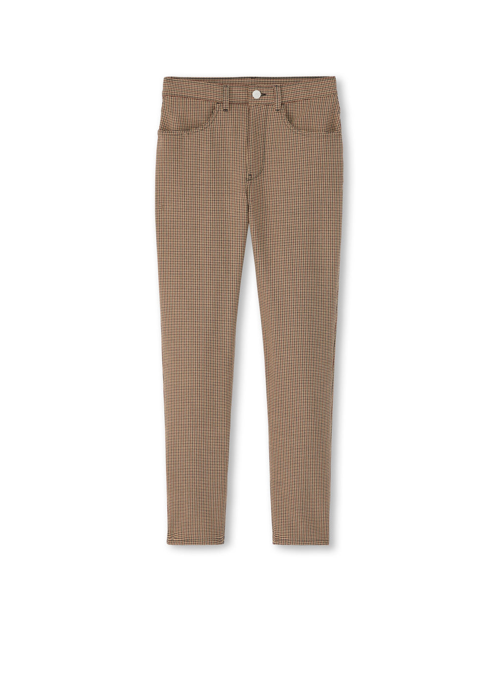 Tapered Plaid Pant (Khaki Multi)