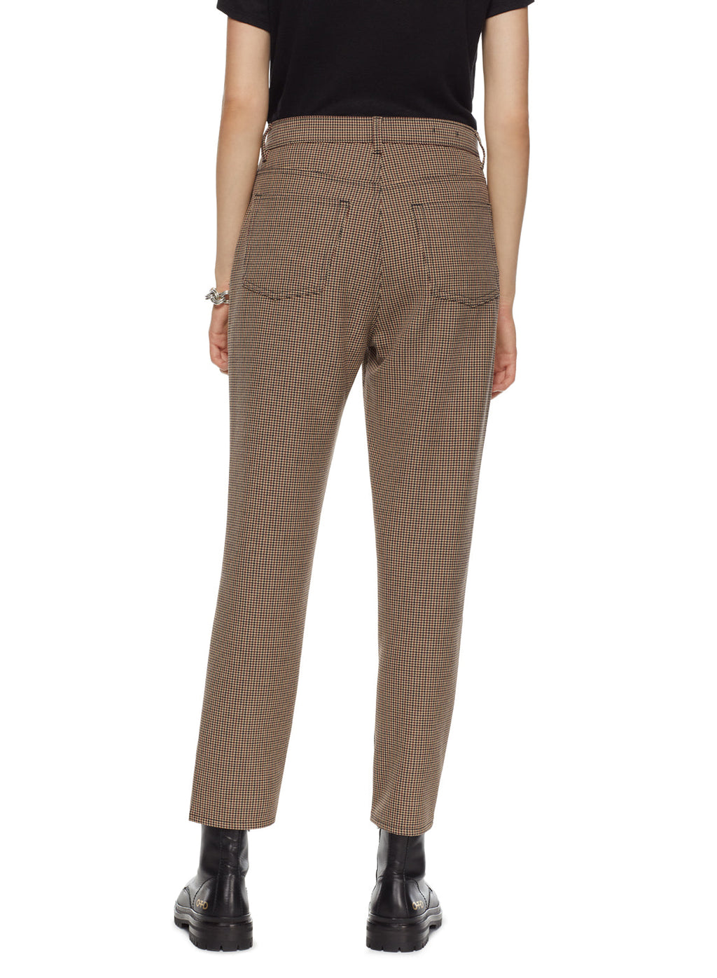 Tapered Plaid Pant (Khaki Multi)