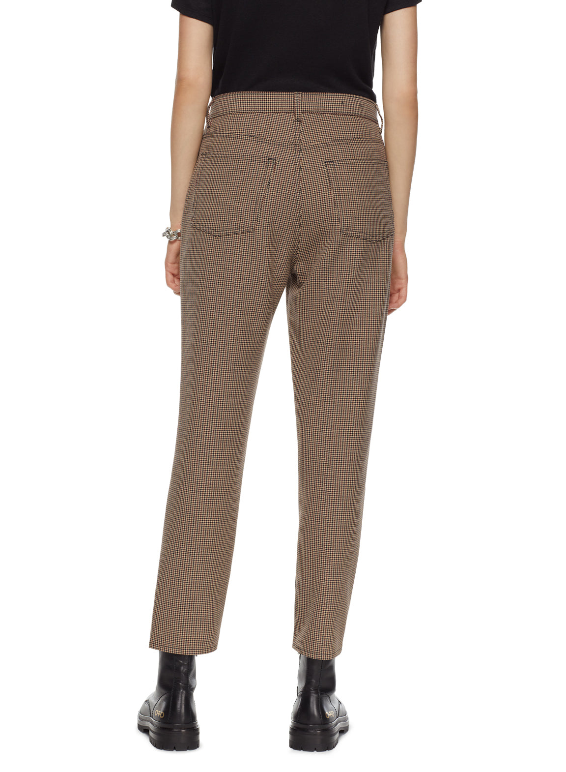 Tapered Plaid Pant (Khaki Multi)