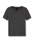 Shrunken Crewneck Tee (Charcoal Heather)