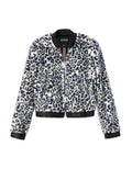 Animal Print Faux Fur Jacket