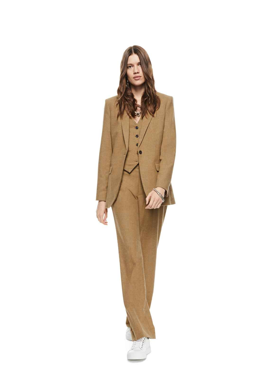 Single-Button Blazer