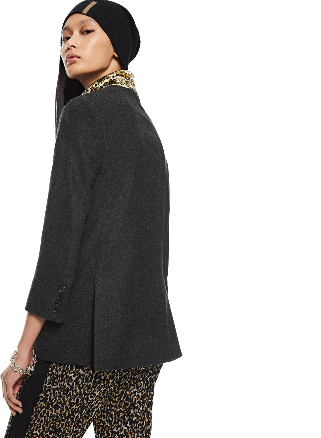 Wool Blend Blazer