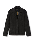 Pinstripe Crinkle Jacket