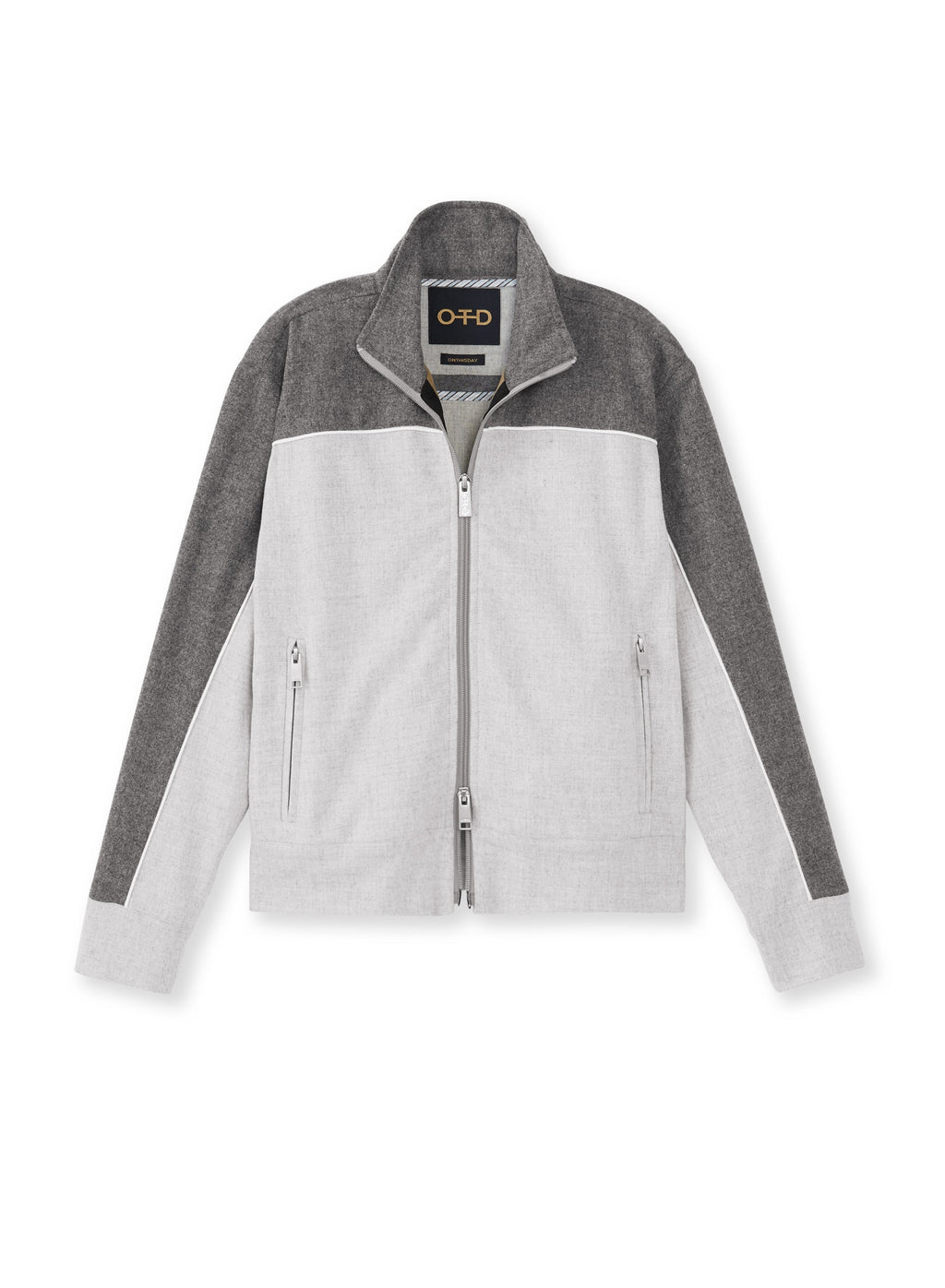 Two-Tone Track Jacket