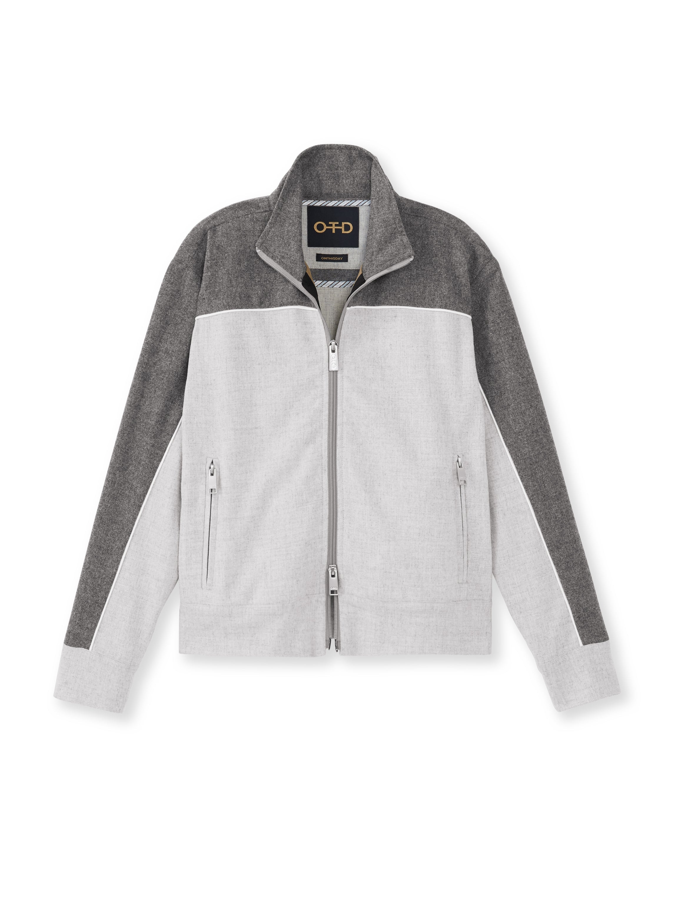Two-Tone Track Jacket