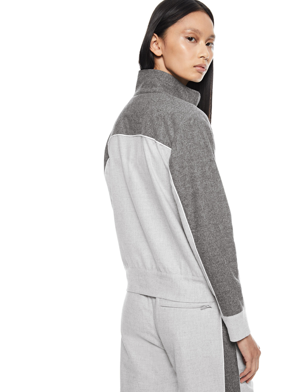 Two-Tone Track Jacket