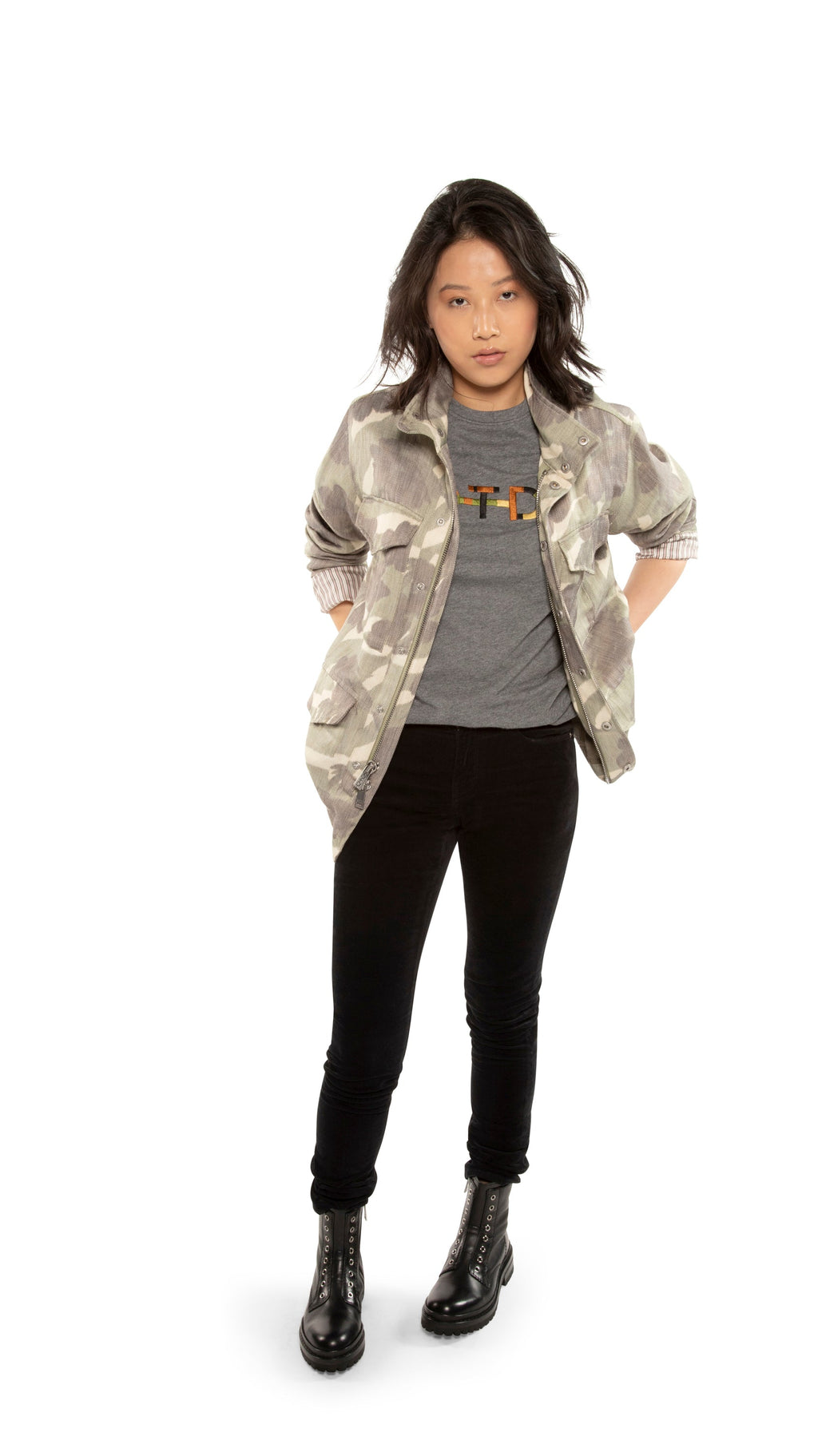 Floral Camo Field Jacket