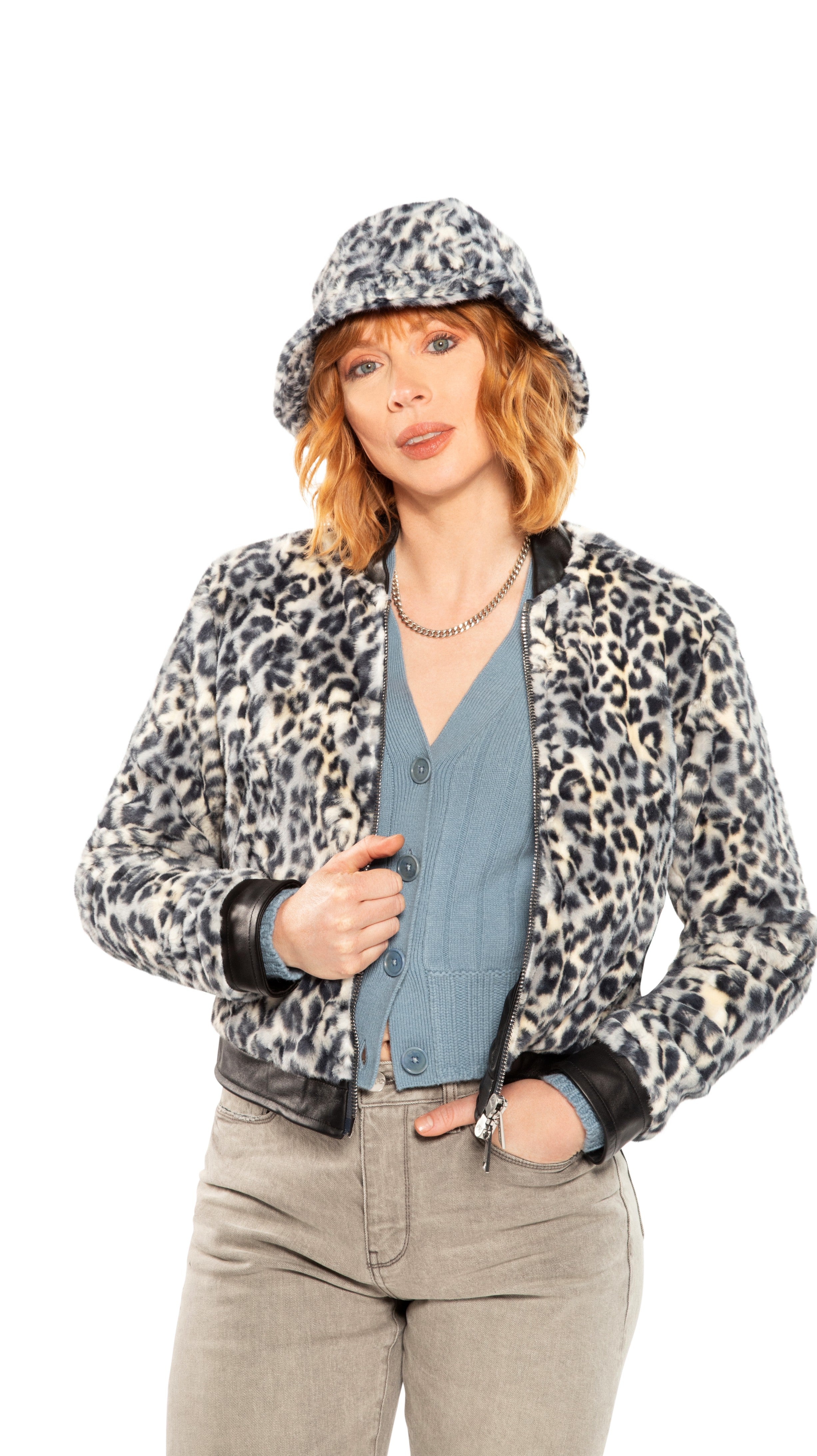 Faux Fur Bucket Hat