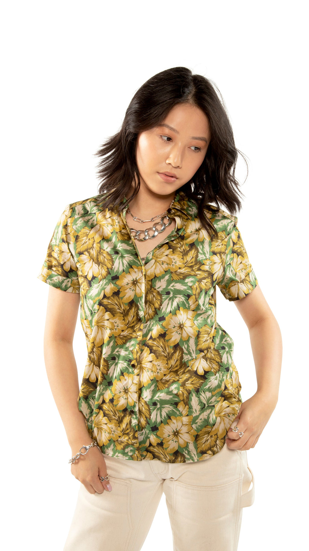 Floral Short Sleeve Shirt