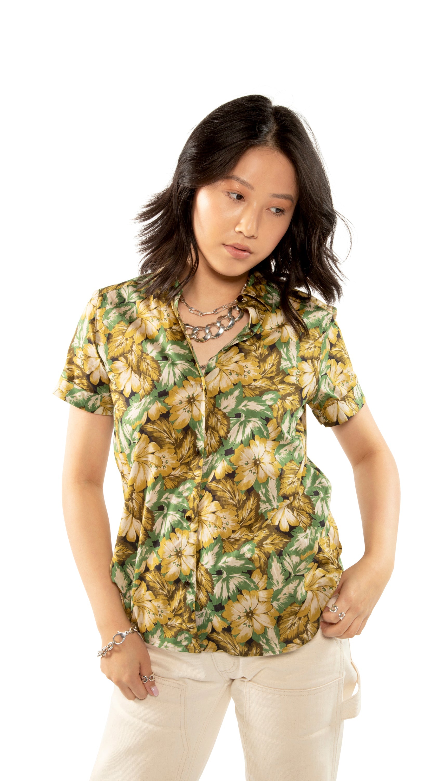 Floral Short Sleeve Shirt