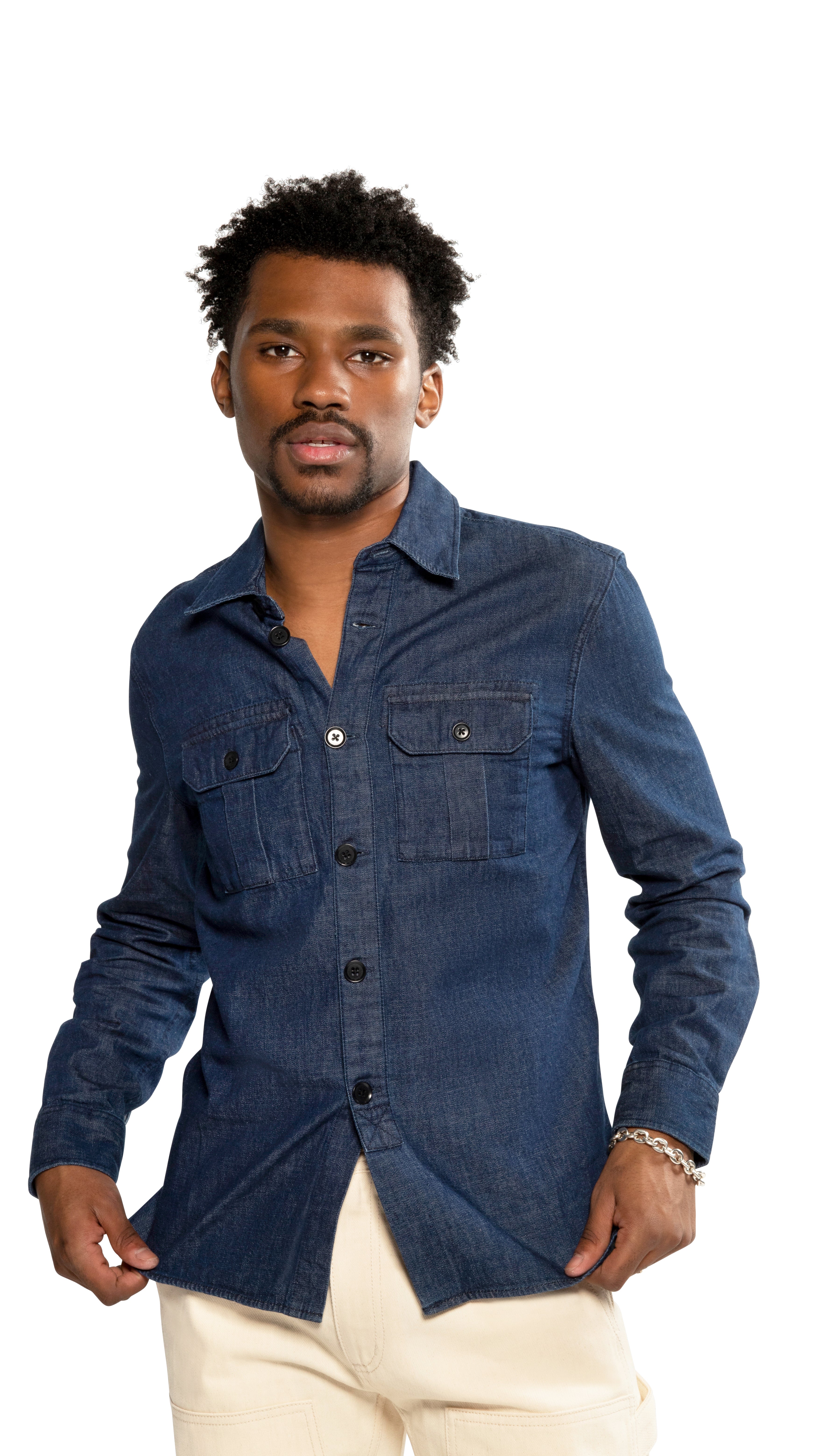 Indigo Work Shirt