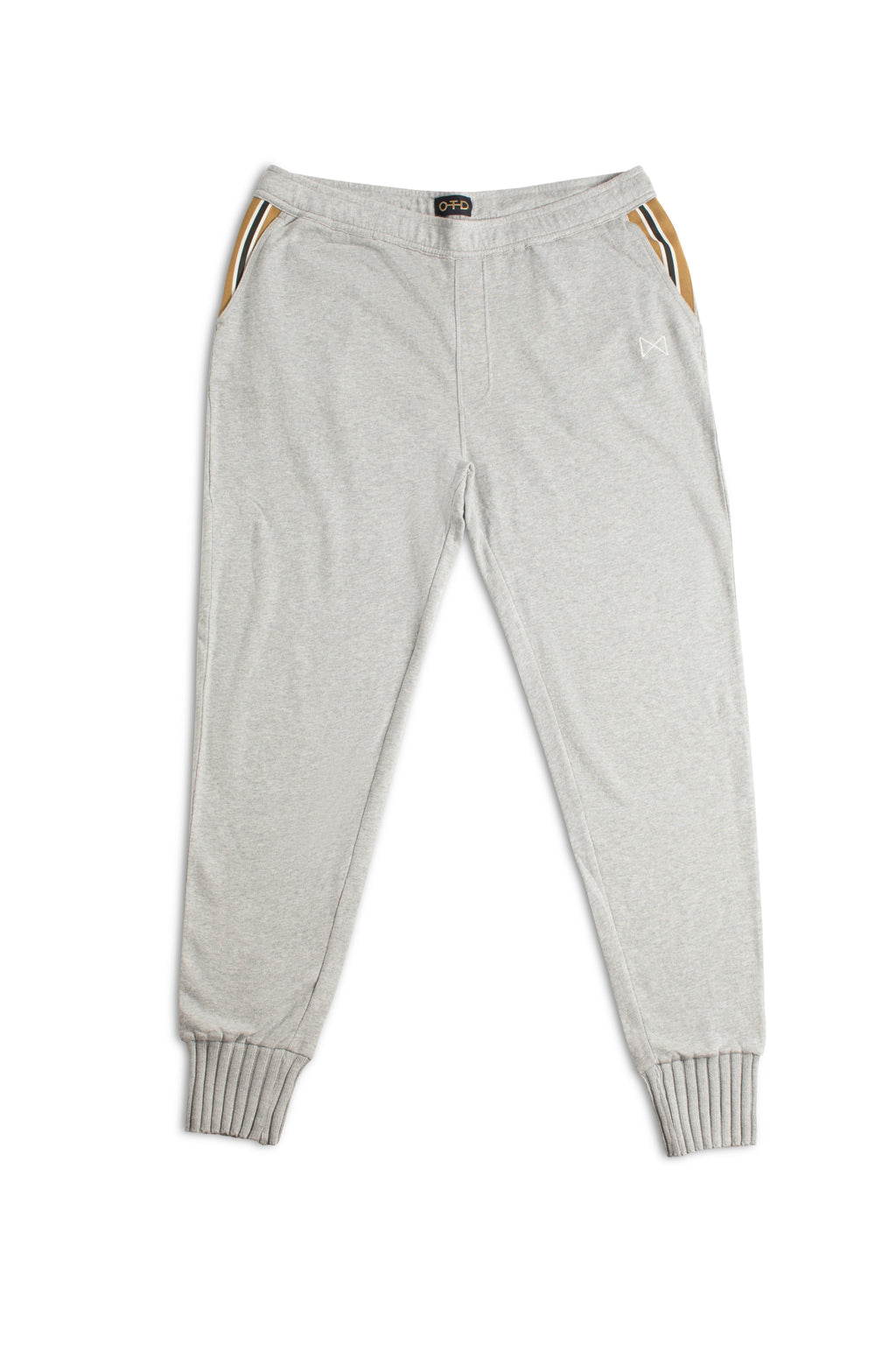 Lightweight French Terry Jogger (Light Grey Heather)