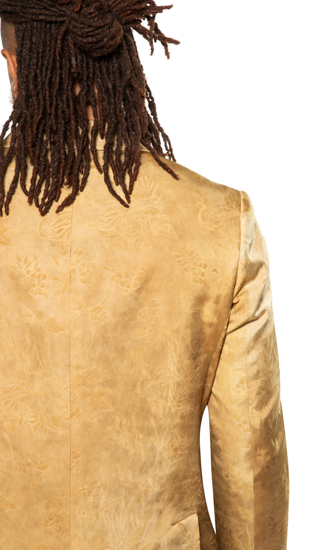 Peak Lapel Double Breasted 8 Button Soft Jacket