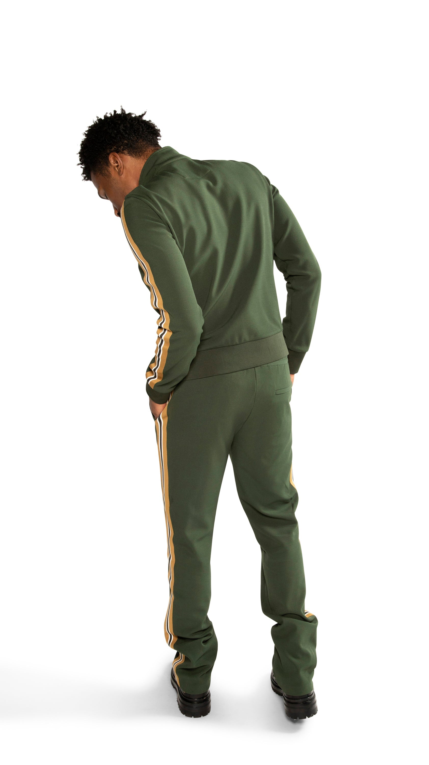 Track Pant With Side Tape Detail