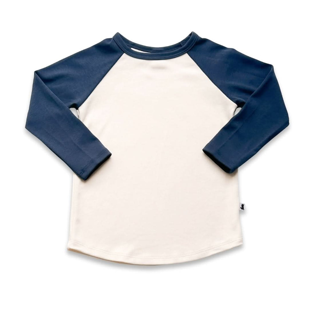 Baby/Kids Bamboo Baseball Shirt | Berry Cream