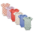 Bamboo Baby Short-Sleeved Bodysuit | Saltwater Floral