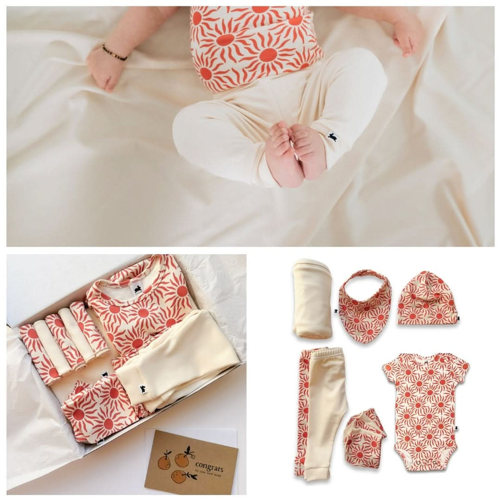 Bamboo Baby Capsule Gift Box | Sunkissed & Cream