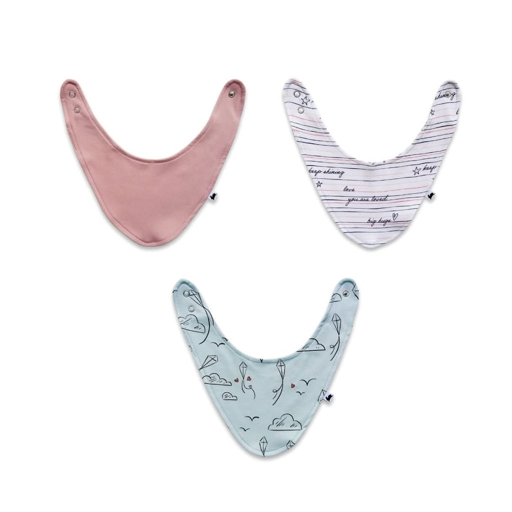 Bamboo Baby Bib | Rosewood