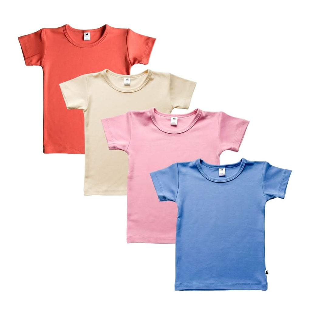 Baby/Kids' Bamboo T-Shirt | Tangerine Crush