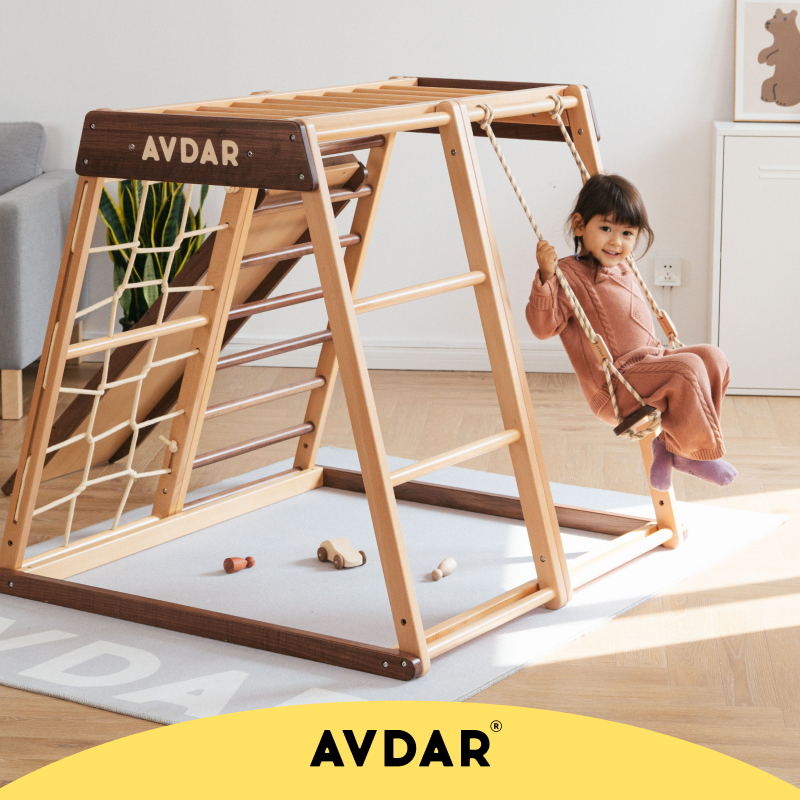 Walnut Climber Set